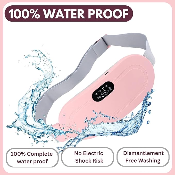 Period Cramp Relief Massager & Heating Pad